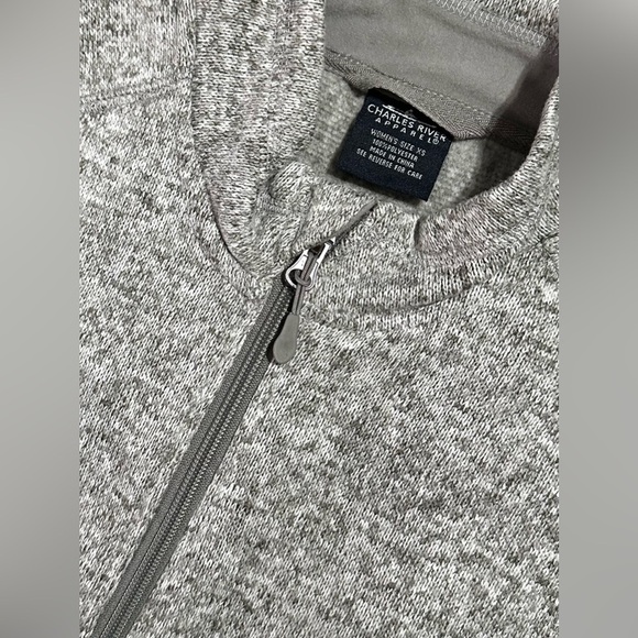 Charles River Apparel Women’s Pacific Grey Heathered Vest XS - Picture 7 of 7